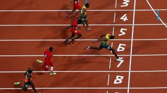 Athletics usain bolt olympics 2012 wallpaper