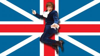 Austin powers british mike myers with glasses wallpaper