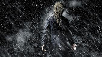 Batman the dark knight rises scarecrow (comic character) wallpaper