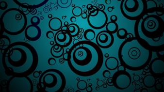 Black circles wallpaper