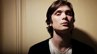 Brunettes blue eyes men cillian murphy actors wallpaper