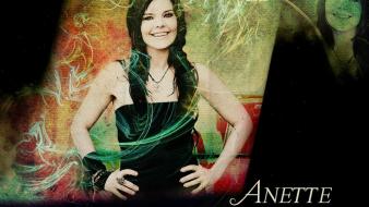 Brunettes singers nightwish anette olzon wallpaper