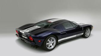Cars ford gt white background black wallpaper