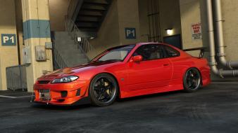 Cars nissan digital art silvia s14 automobiles wallpaper