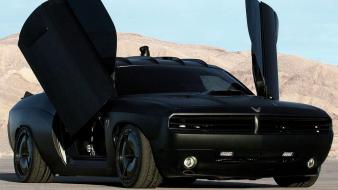 Dodge challenger air force roadster muscle car wallpaper