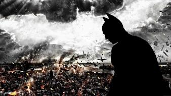 Gotham city the dark knight rises logo wallpaper