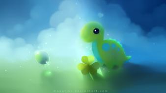 Paper dinosaurs apofiss wallpaper