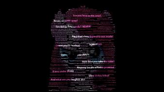 Quotes typography my little pony pinkie pie wallpaper