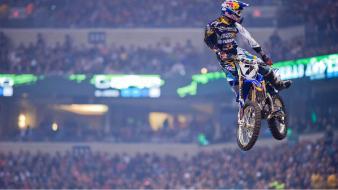 Red bull james stewart jump supercross ama wallpaper