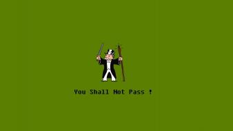 Rings parody monopoly board simple background green wallpaper