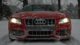 Snow cars audi s5 car wallpaper