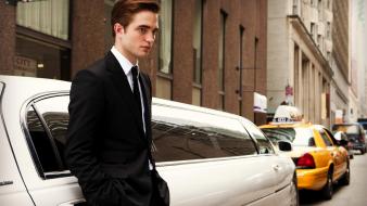 Suit men buildings actors robert pattinson limousines wallpaper