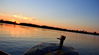 Sunset danboard evening wallpaper