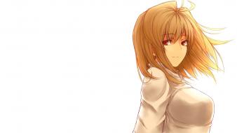 White arcueid brunestud type-moon simple background shingetsutan tsukihime wallpaper