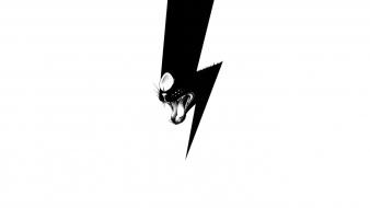 Abstract minimalistic cats lightning wallpaper