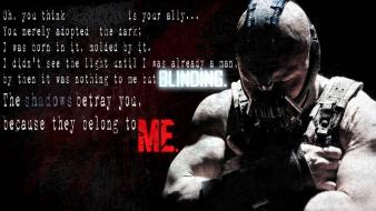 Batman movies text bane the dark knight rises wallpaper
