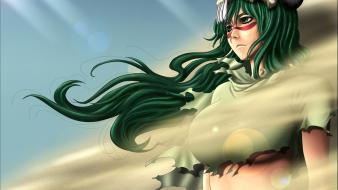 Bleach dust green hair espada nelliel tu odelschwanck wallpaper
