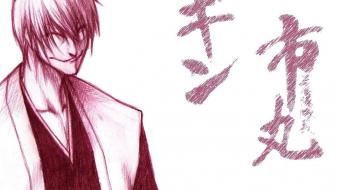 Bleach sketches ichimaru gin kanji wallpaper