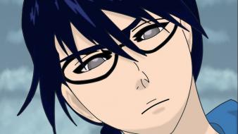 Bleach vizard meganekko girls with glasses yadomaru lisa wallpaper