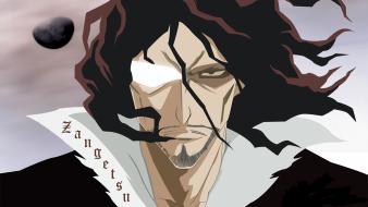 Bleach zangetsu windy wallpaper