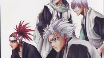 Byakuya ichimaru gin hitsugaya toshiro abarai renji wallpaper