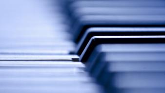 Close-up music piano bokeh instruments keys wallpaper