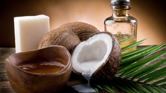 Fruits coconut juice wallpaper