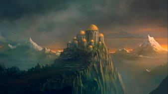 Landscapes fantasy art artwork wallpaper