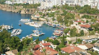 Nature beach holidays antalya sea wallpaper