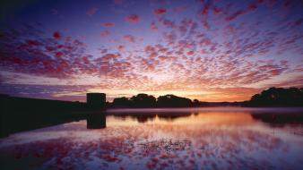 Nature dawn islands vibrant colors channel wallpaper