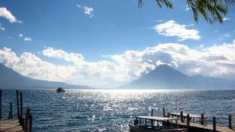 Nature guatemala atitlan wallpaper
