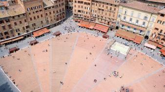 Nature italy siena piazza del campo wallpaper