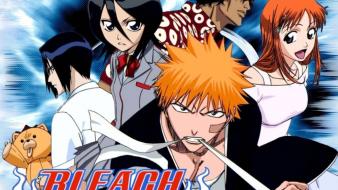 Orihime kuchiki rukia yasutora sado ishida uryuu wallpaper