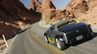 Rocks nissan concept art 2006 speed awe wallpaper