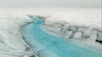 Snow fog mist rivers olaf otto becker wallpaper