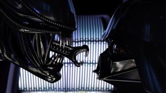 Stars darth vader sith alien crossovers aliens wallpaper
