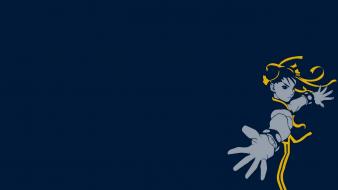 Video games minimalistic street fighter chun-li wallpaper