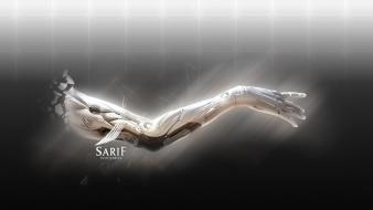 Abstract video games cyborgs deus ex: human revolution wallpaper