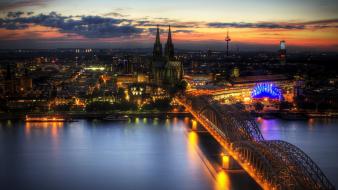Cityscapes bridges hdr photography cities wallpaper