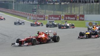 Formula one felipe massa ferrari f2012 spa francorchamps wallpaper