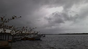 Imagine skyscapes storm shadow sea wallpaper