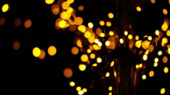 Lights bokeh wallpaper