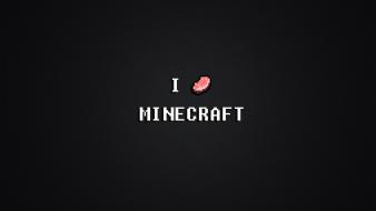 Minimalistic minecraft wallpaper
