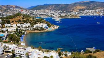 Sun summer turkey holidays sea bodrum muğla beach wallpaper