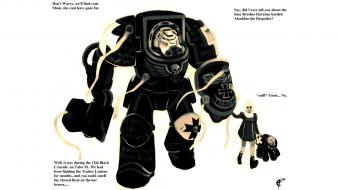 Terminator black templar wallpaper