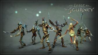 Video games undead fable skeletons journey wallpaper