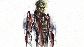 2 artwork 3 thane krios white background wallpaper