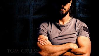 Abstract design metallic actors tom cruise hexagon wallpaper