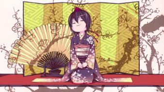 Aya japanese clothes tengu yukkuri shiteitte ne wallpaper