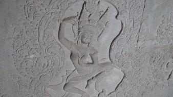 Cambodia ancient angkor wat temple wallpaper